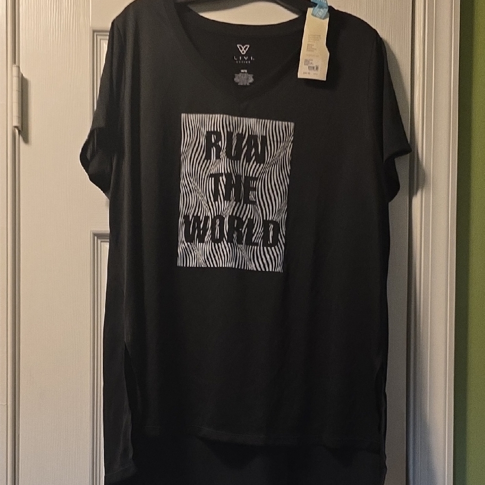 Black Graphic Tee